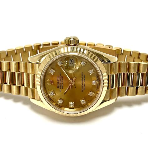 rolex oyster perpetual datejust 26mm 18k gold|Rolex Datejust 31 yellow gold.